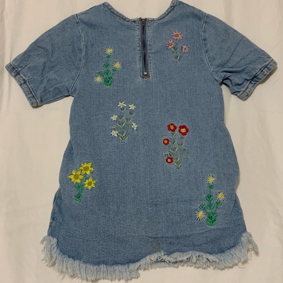 Stella McCartney kids denim floral dress - Picture 3 of 10